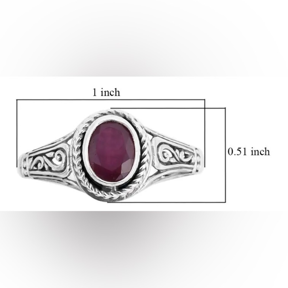 NWT Bali Legacy Niassa (FF) ring in Sterling Silver 1.35 ctw. sz 5 - Picture 4 of 8